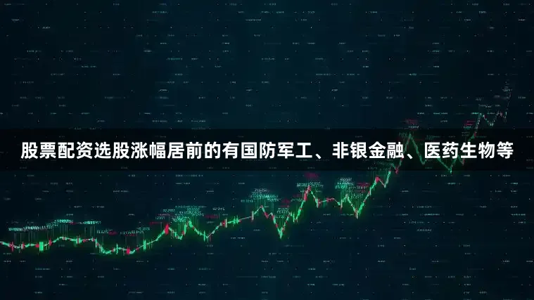 股票配资选股涨幅居前的有国防军工、非银金融、医药生物等